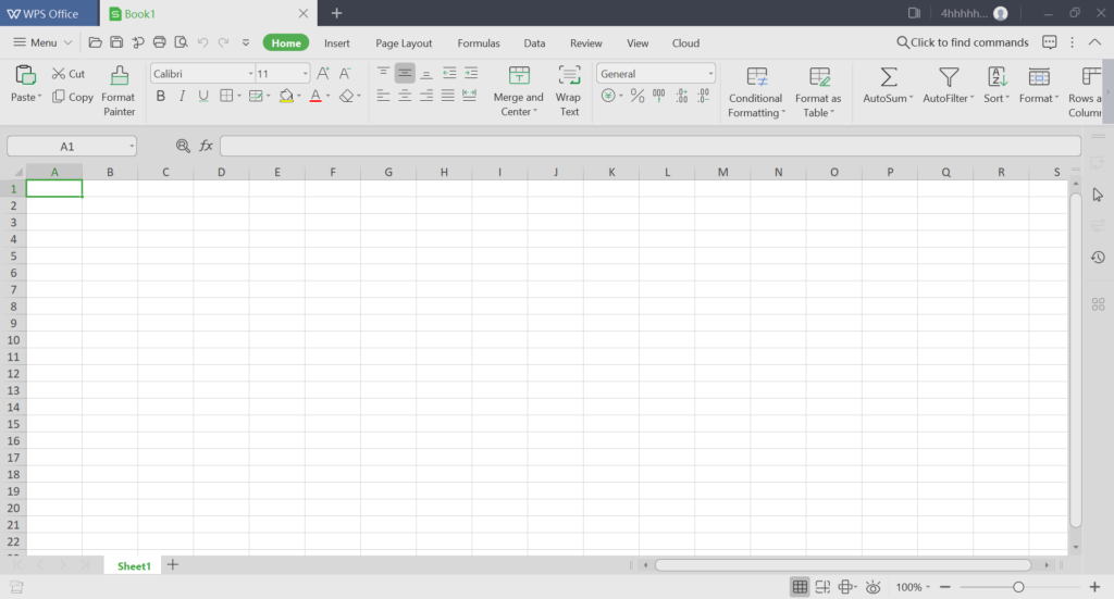 WPS Office анализ данных.